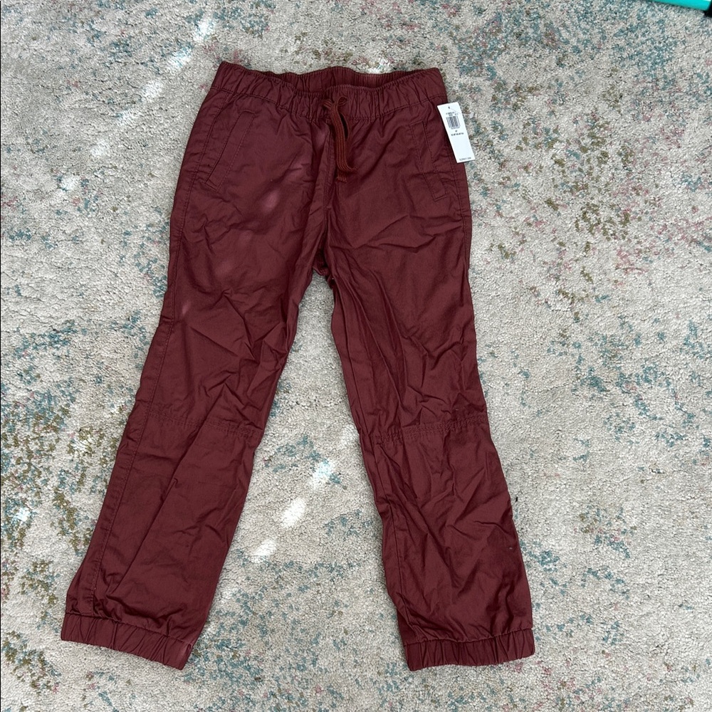 Old Navy Kids Burgundy Drawstring Joggers